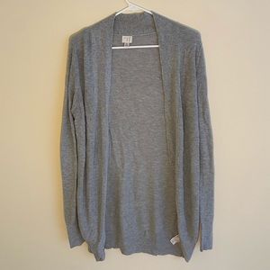 A New Day Grey Drapey Cardigan Size M